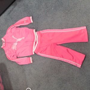 Puma sweat suit 18 months